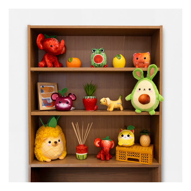 Foodibles Series 1 Large Scented Plush: Avocado Bunny
