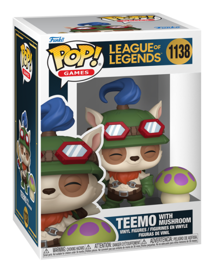 Pop! & Buddy - League of Legends - Teemo w/Shroom