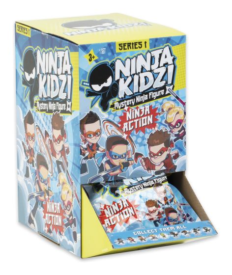 Ninja Kidz Action Mystery Figures