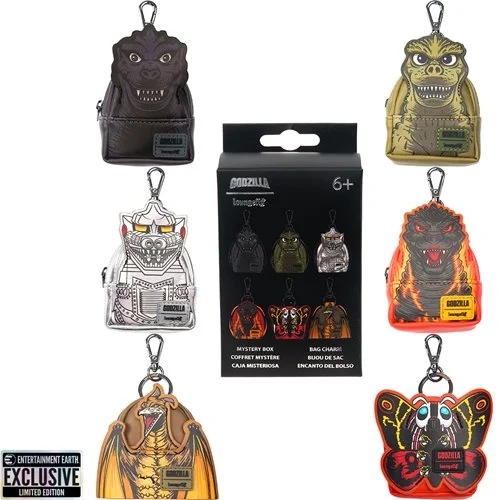Loungefly - Godzilla Bag Charms