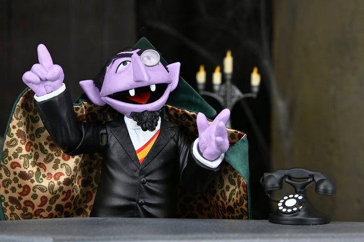 Sesame Street: The Count Ultimate 7" Scale Action Figure (Pre-Order September 2025)