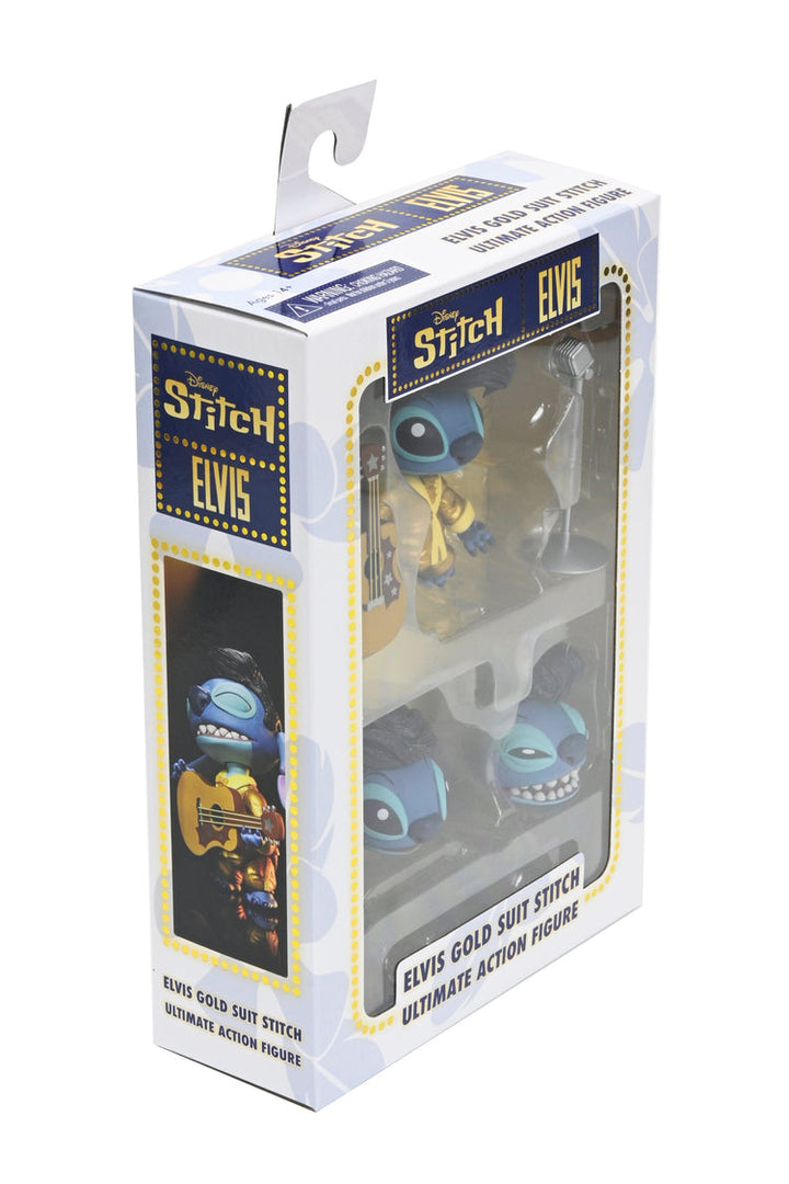 Lilo and Stitch: Gold Suit Elvis Stitch Ultimate 7" Scale Action Figure