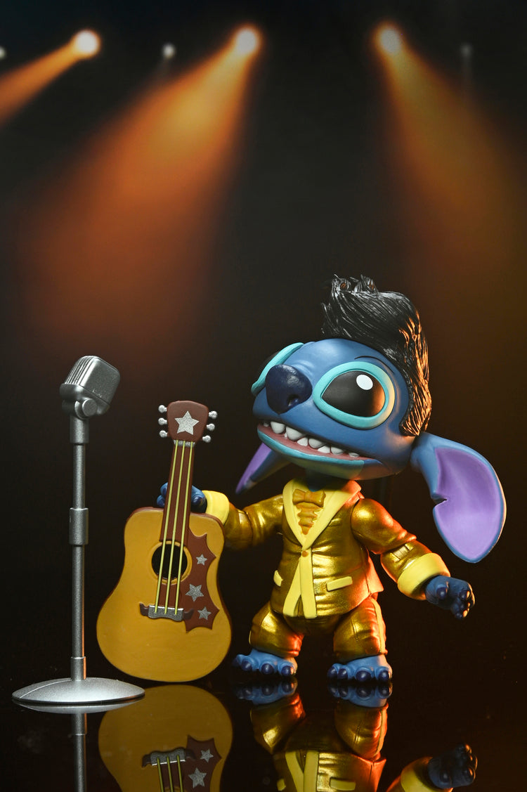 Lilo and Stitch: Gold Suit Elvis Stitch Ultimate 7" Scale Action Figure