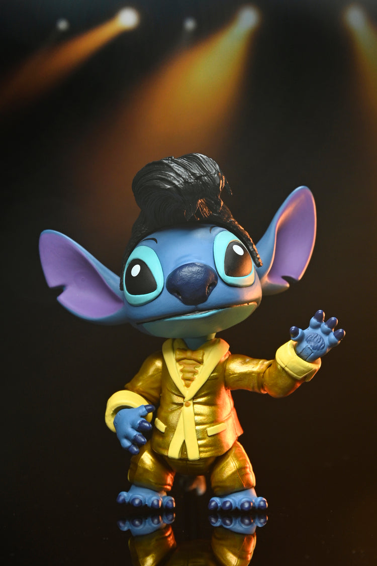 Lilo and Stitch Gold Suit Elvis Stitch Ultimate 7" Scale Action Figure