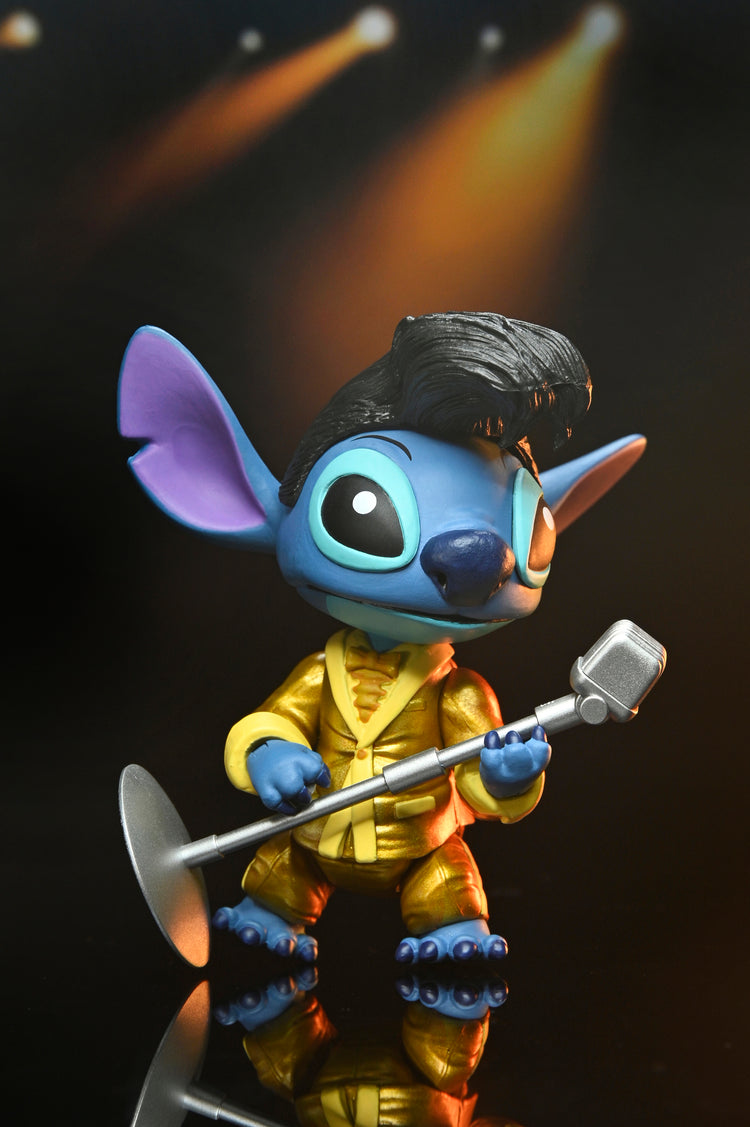 Lilo and Stitch Gold Suit Elvis Stitch Ultimate 7" Scale Action Figure