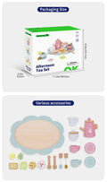Wooden Afternoon Tea Set - Image
