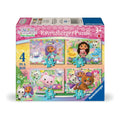 Gabby's Dollhouse 4 in a Box Jigsaw Puzzles - Fairylandia