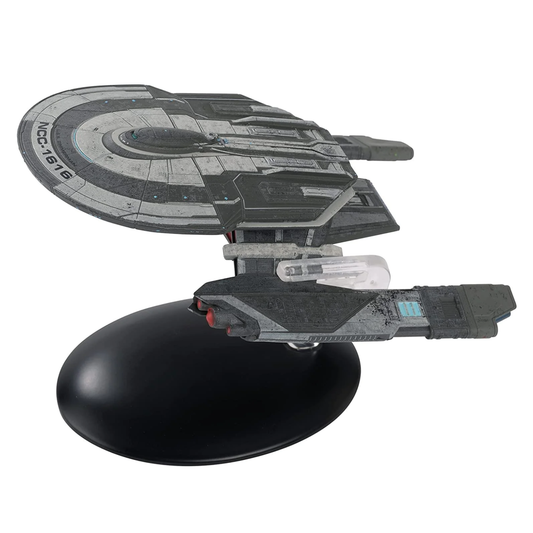 U.S.S. Zimmerman NCC-1616 Starfleet Tug (Helios-class) Discovery Ships Model Diecast Federation Tug Ship (Eaglemoss / Star...