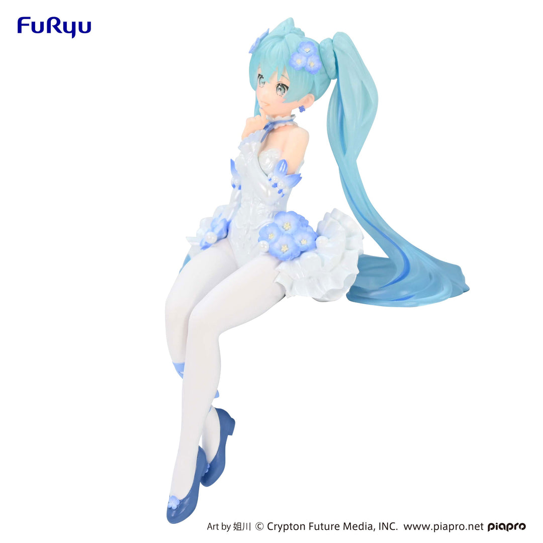 Furyu Hatsune Miku Flower Fairy Nemophila Noodle Stopper Figure