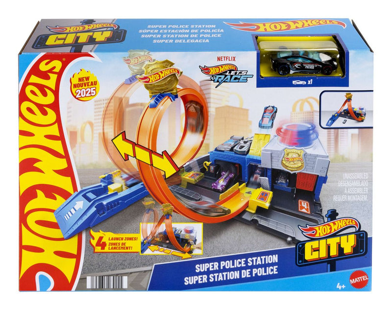 Hot Wheels City Super Police Station - Image