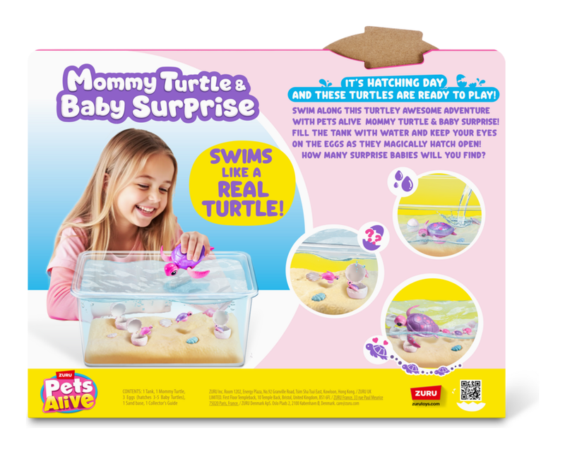 Pets Alive Mama & Baby Surprise Mama Turtle - Image
