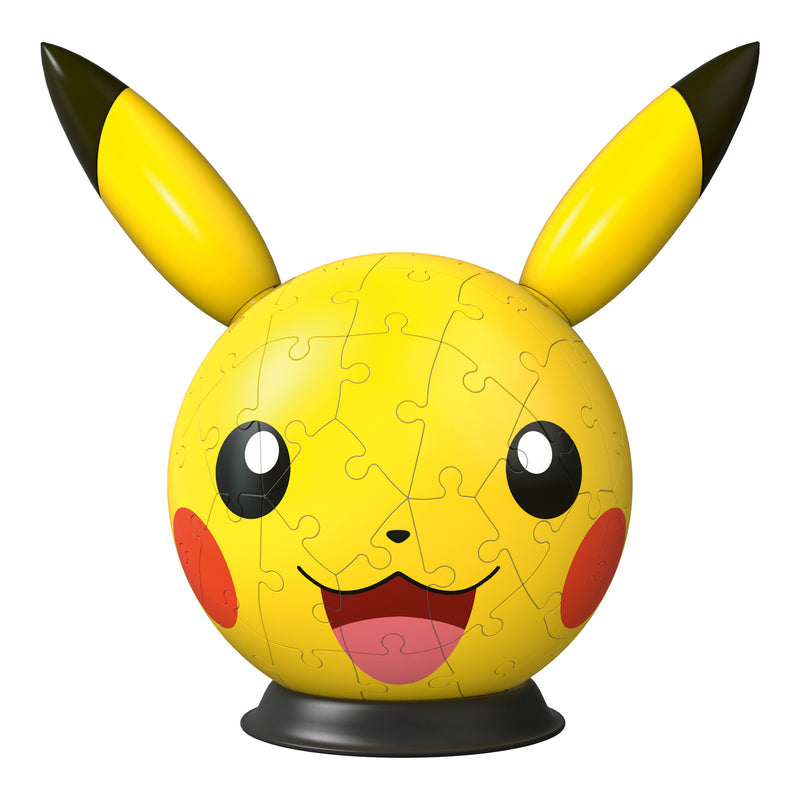 Pokemon Pikachu with Ears 72 Piece 3D Puzzle