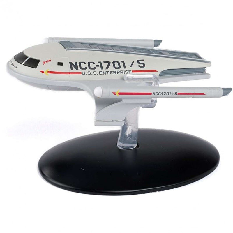 U.S.S. Enterprise Shuttlecraft NCC-1701 / 5 Al-Biruni Matt Jefferies Shuttle Concept (TOS) Model Diecast Ship, alternate view