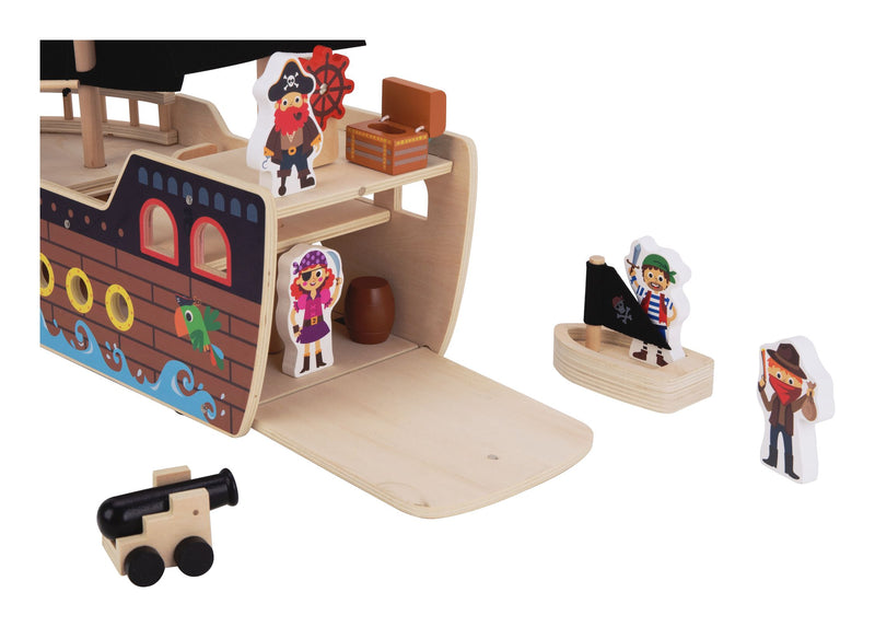 Wooden Pirate Ship - Image