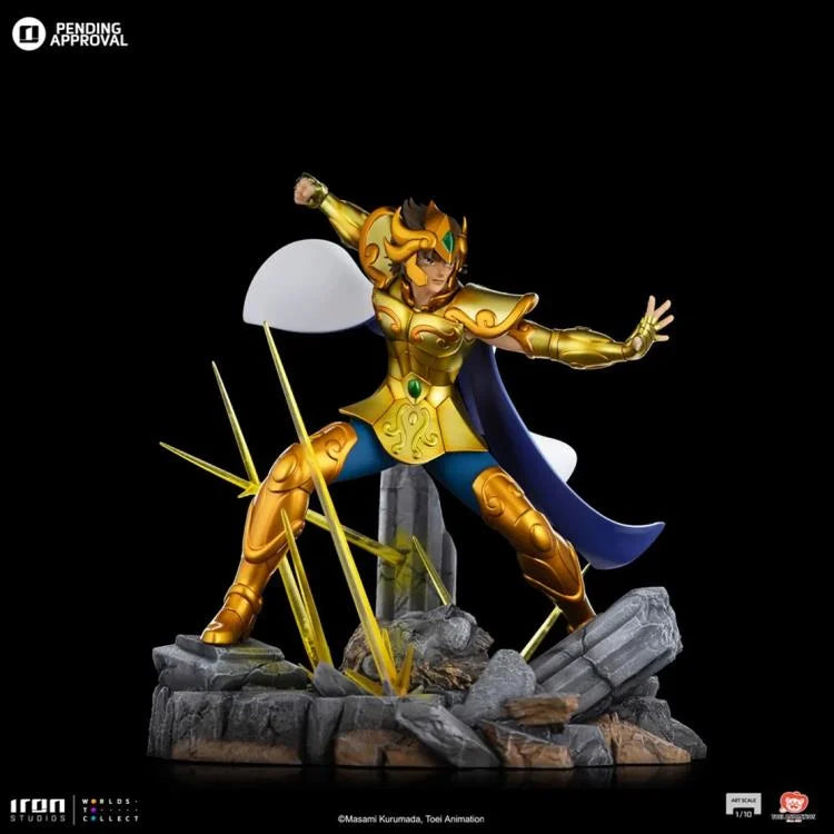 Iron Studios Saint Seiya Leo Aiolia 1/10 Art Scale Limited Edition Statue