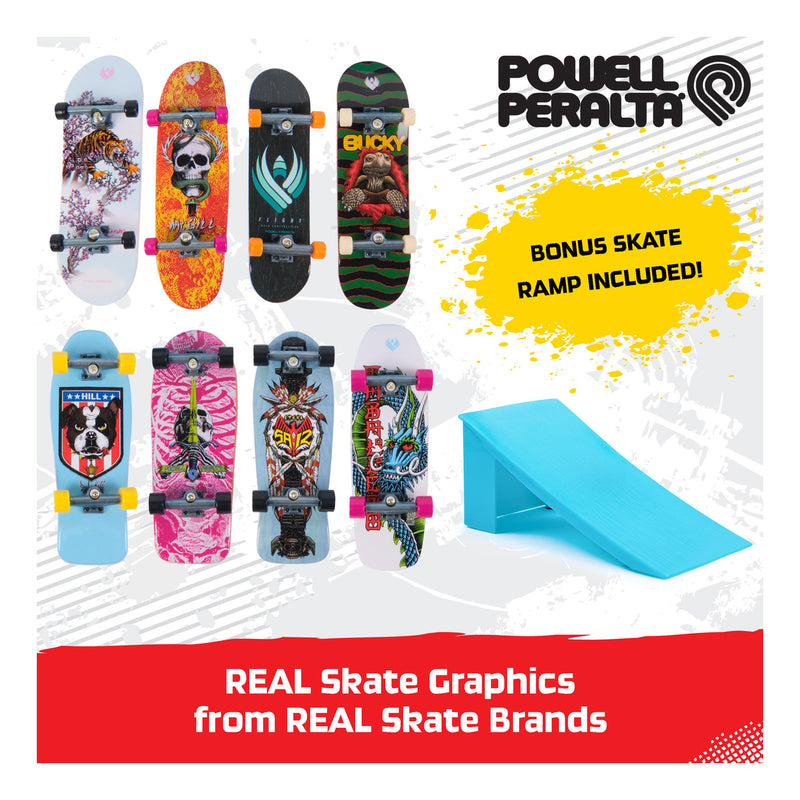 Tech Deck 8 Pack and Accessory Set