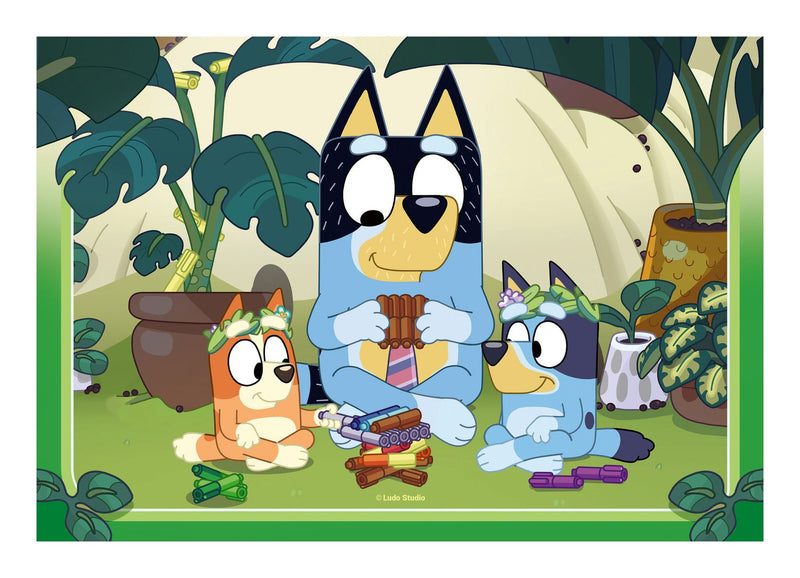 Bluey 2x 24 Piece Jigsaw Puzzle - Image