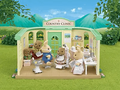 Sylvanian Families Country Dentist Set Toy Playset for Ages 3 and Up, side angle