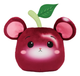 Foodibles Series 2 Large Scented Plush: Cherry Mouse