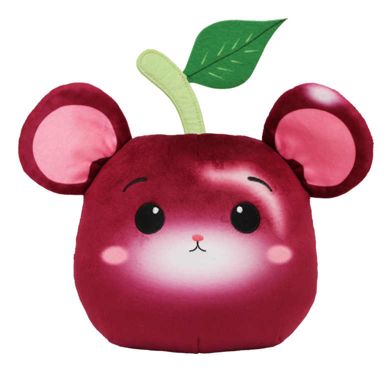 Foodibles Series 2 Large Scented Plush: Cherry Mouse