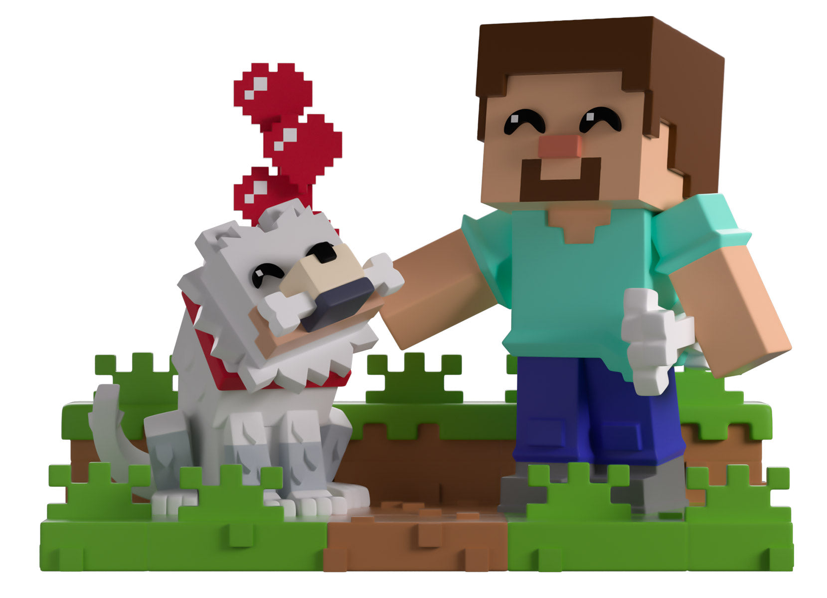 Youtooz Minecraft Taming a Wolf Vinyl Figure