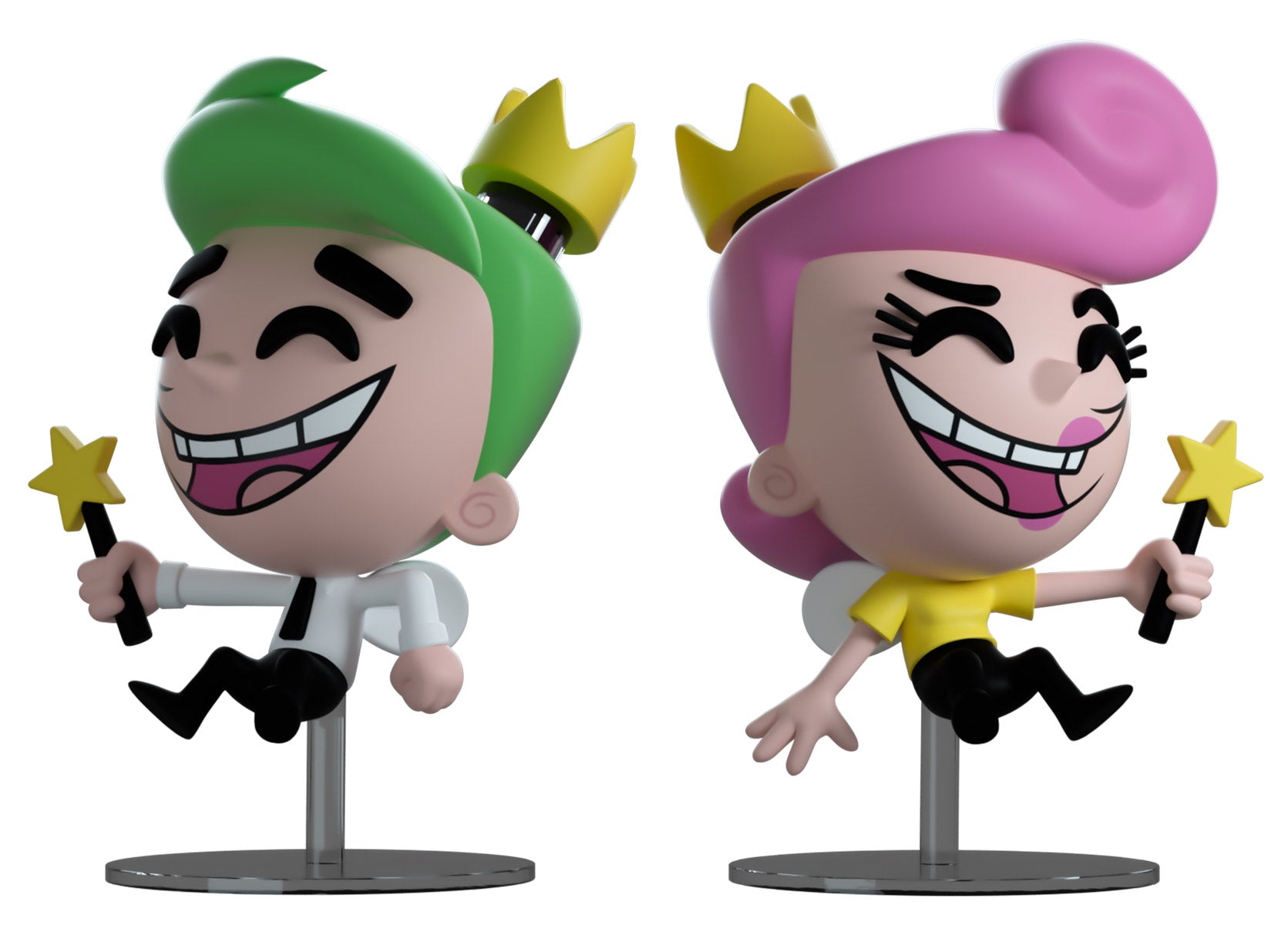 Youtooz The Fairly OddParents Cosmo and Wanda Figure