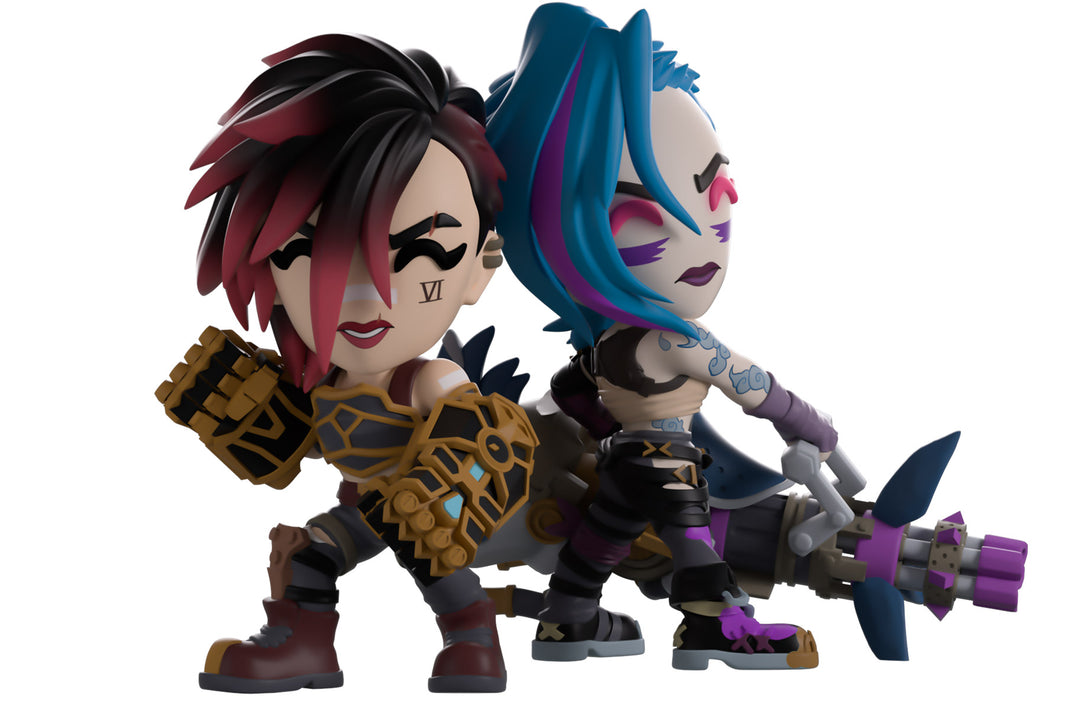 YouTooz Arcane Vi & Jinx Vinyl Figures