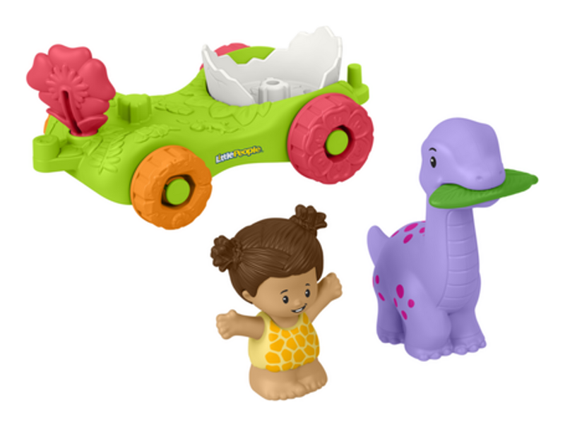 Fisher-Price Little People Dinosaur Parade Vehicle Collection - Image