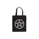 Pentagram Polycotton Tote Bag
