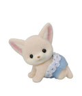 Sylvanian Families Fennec Fox Twins Toy Playset for Ages 3 and Up, close-up detail