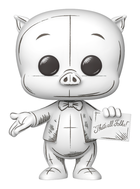 Pop! Vinyl - Looney Tunes - Porky Pig (Sketched) - Image