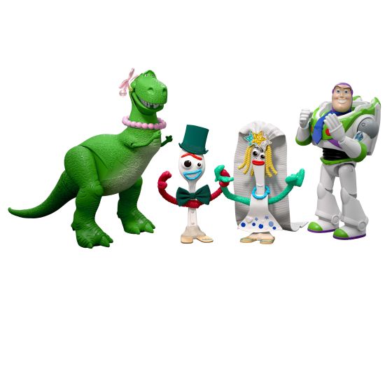 Disney and Pixar Toy Story 5 What is a Wedding? 4 Playscale Figure Pack