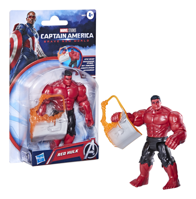 Marvel Avengers Epic Hero Series Captain America: Brave New World Red Hulk - Image