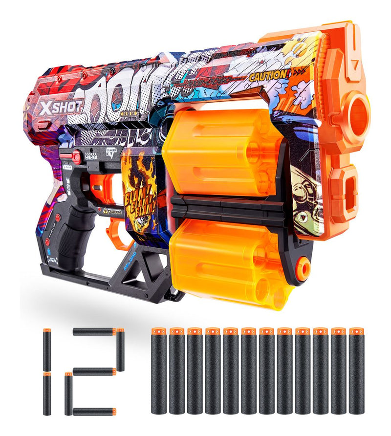 XSHOT Skins Dread Dart Blaster - Boom (12 Darts) - Image