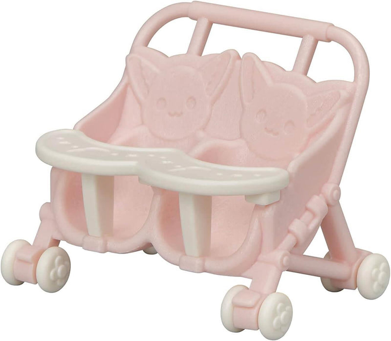 Sylvanian Families Fennec Fox Family Toy Playset for Ages 3 and Up, rear view