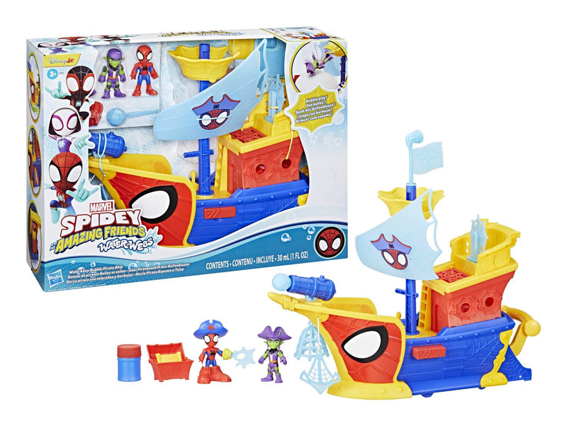 Spidey & His Amazing Friends Pirate Ship 3" Playset - Image
