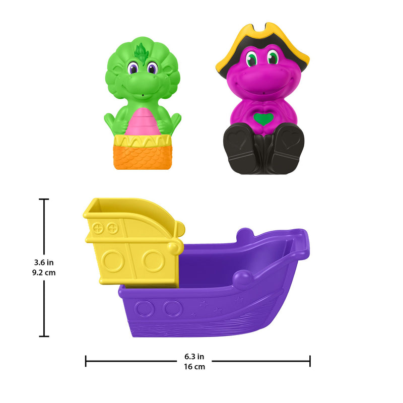Fisher Price Barneys World Water Fun PirateShip - Image