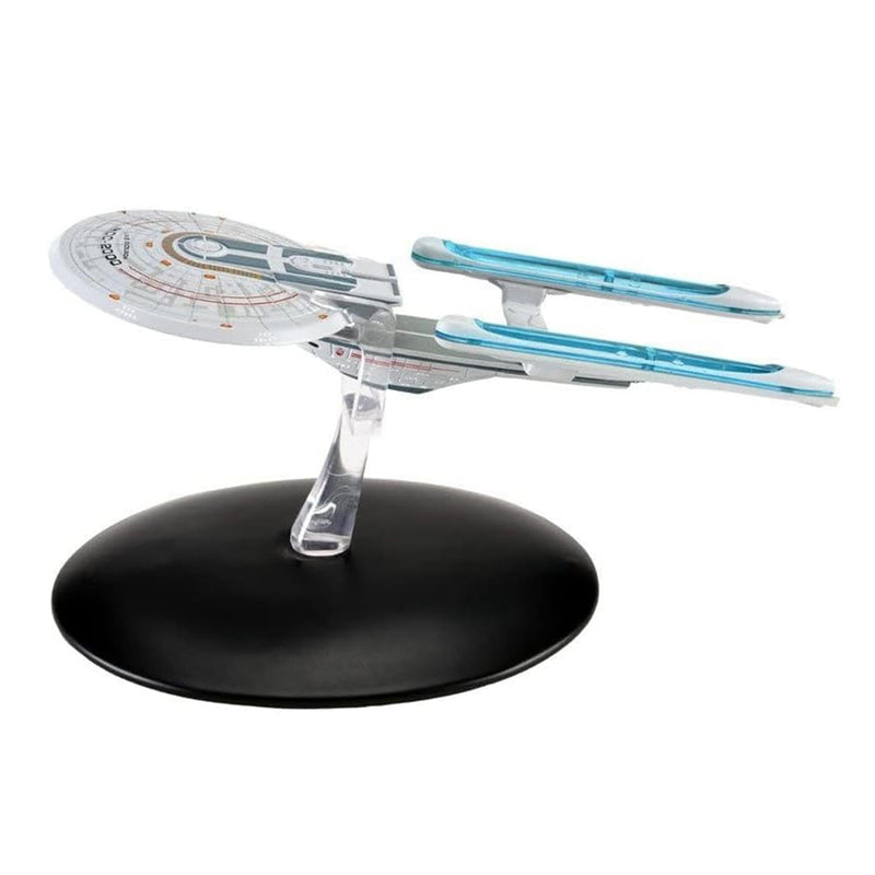 U.S.S. Excelsior NCC-2000 (Excelsior class) Model Diecast Ship (Eaglemoss / Star Trek), side angle