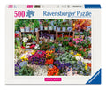 Flower Market, France 500 Piece Jigsaw Puzzle