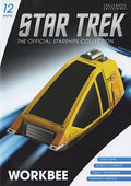 Spacedock Workbee Shuttlecraft Model Diecast Ship (Eaglemoss / Star Trek), close-up detail