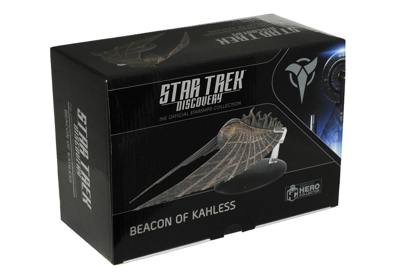 Beacon of Kahless (Klingon Obelisk) Discovery Ships Model Diecast Ship SSDUK021 (Eaglemoss / Star Trek), in display