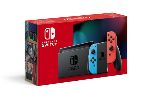 Nintendo Switch Console Neon Red/Neon Blue