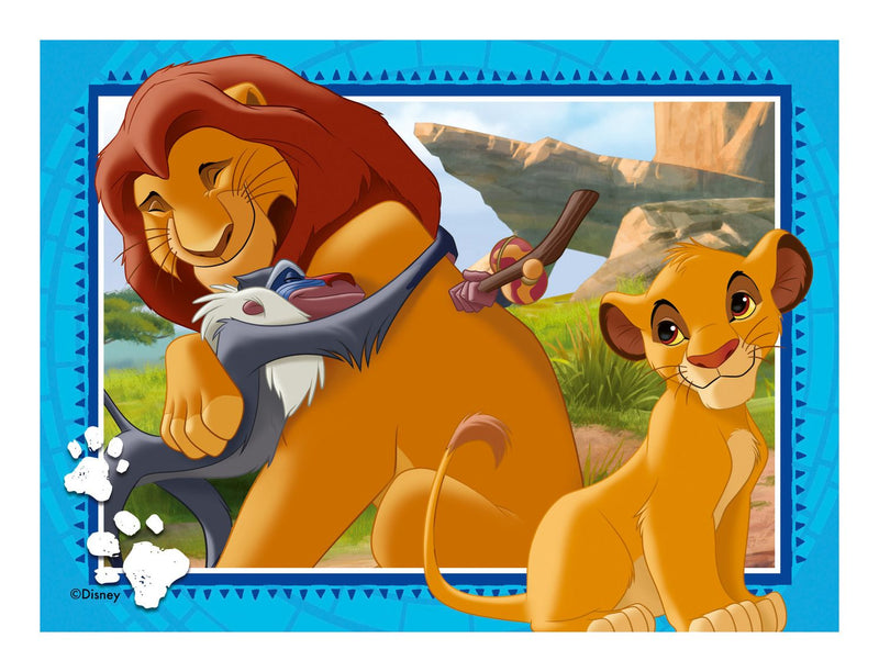 The Lion King 4 in a Box Puzzle - Image