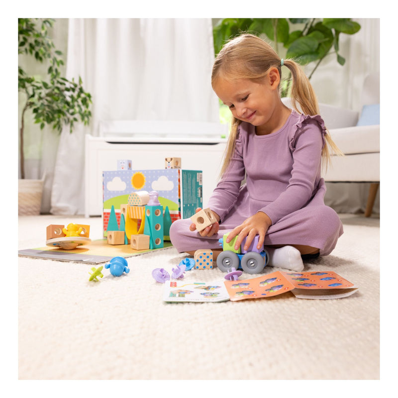 Melissa & Doug - Blockables Town Building Set - Image