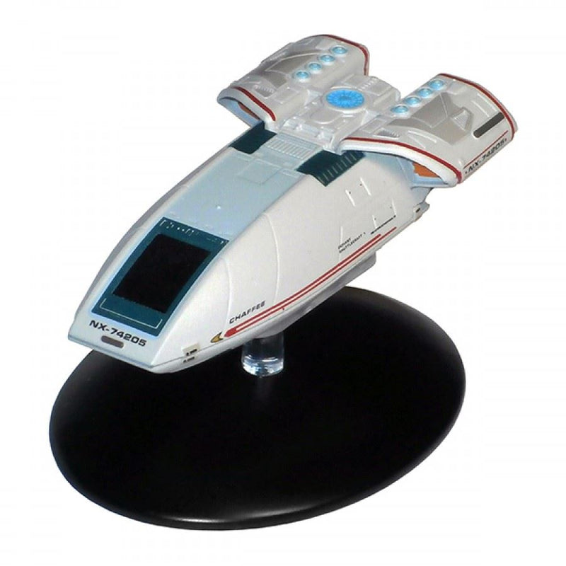 Shuttlecraft Set 1 (Galileo II & Goddard & Chaffee & Cochrane) Model Diecast Ship (Eaglemoss / Star Trek), rear view
