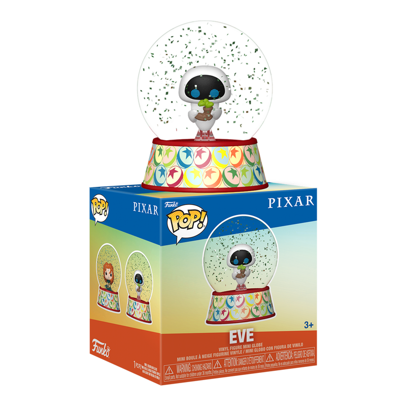 Glitter Snow Globes - Pixar - 12 Pieces in PDQ