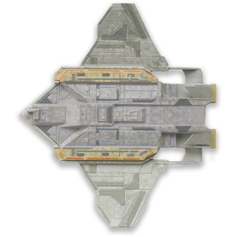 Nightingale Model Die Cast Ship (Eaglemoss / Star Trek), in display
