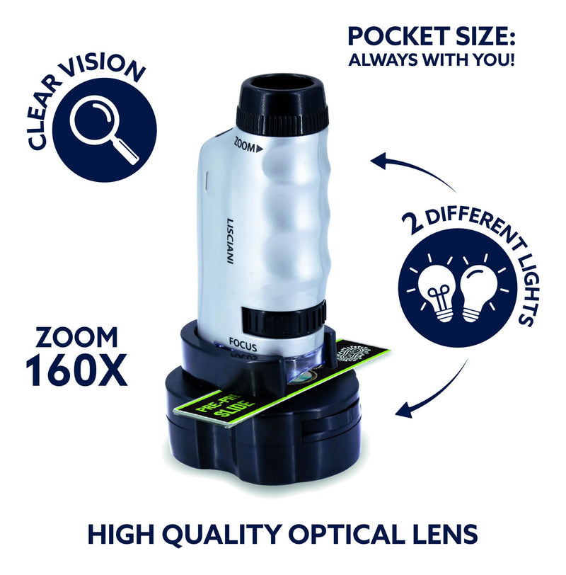 I'm A Genius Mini Microscope, packaging shot