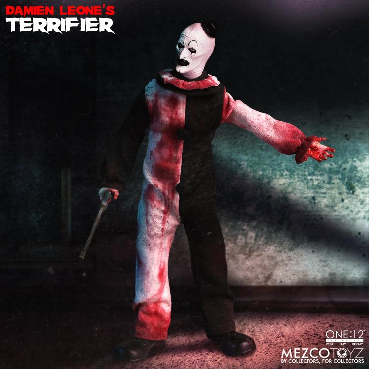 Terrifier One:12 Collective Art the Clown (Deluxe Edition) Action Figure