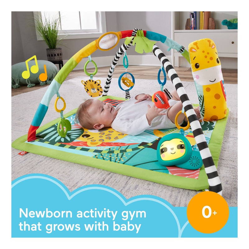 Fisher Price 3-in-1 Rainforest Sensory Gym - Image